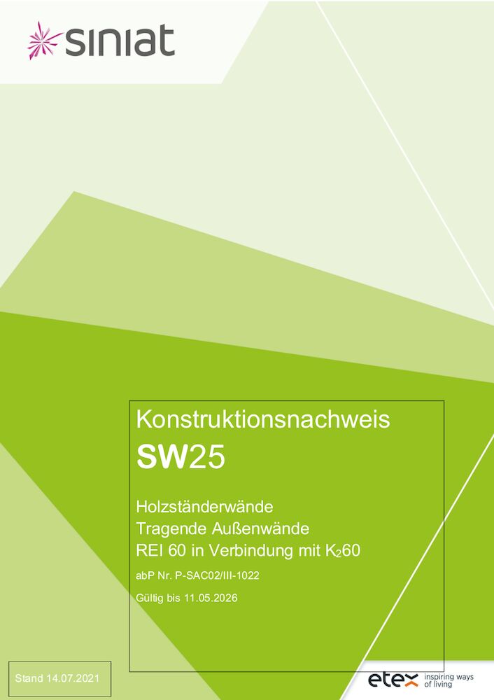 SW25 | REI 60 und K<sub>2</sub>60