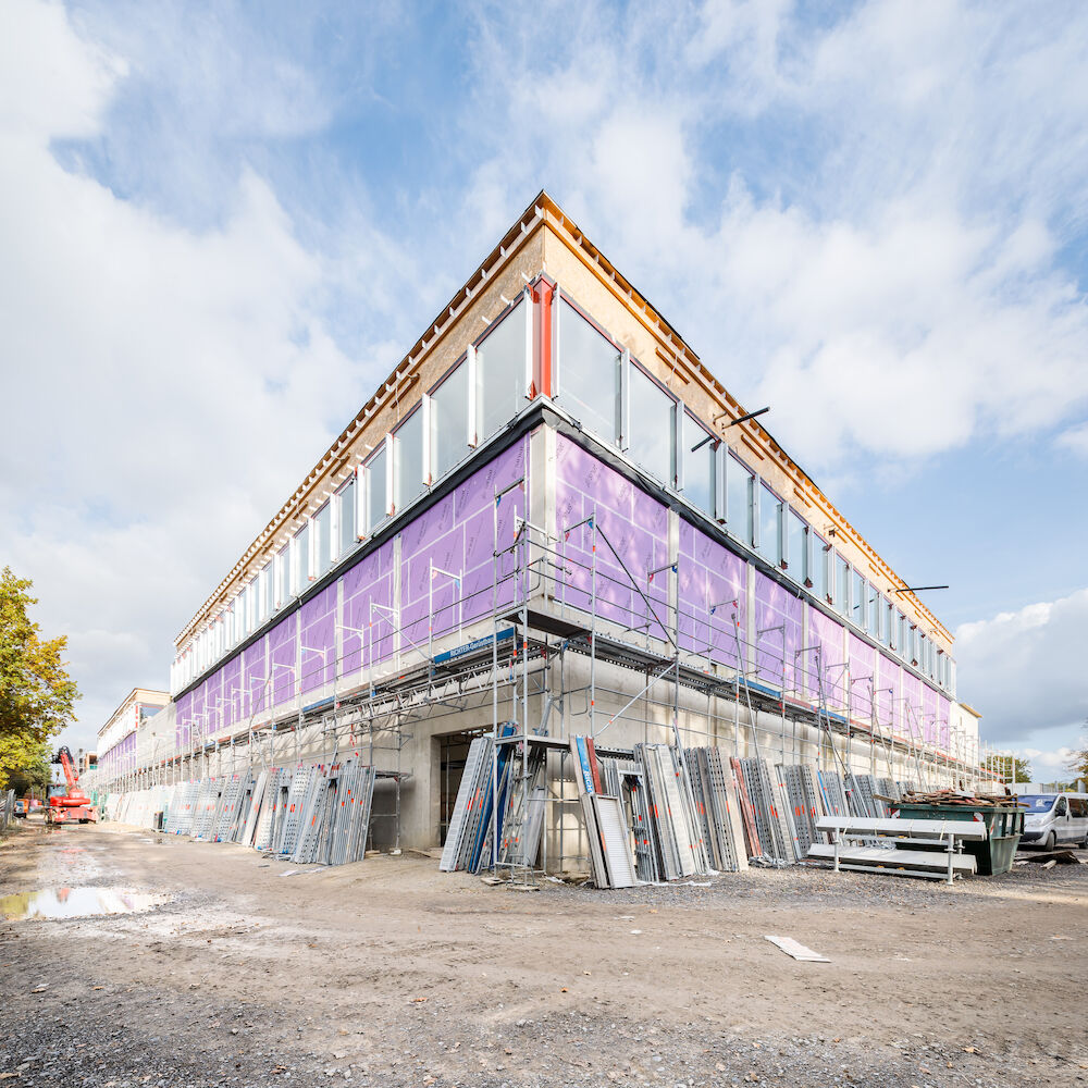 Neubau Gymnasium und Sporthalle Langenhagen - Siniat